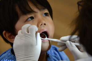 幼稚園歯科検診を行いました